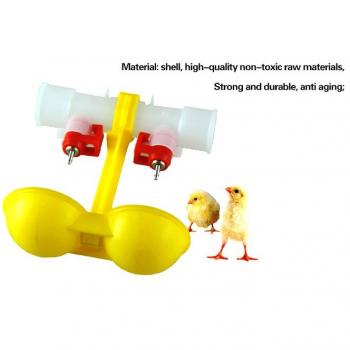 CHICKEN FEED NIPPLE DRINKER WITH HANGING CUPS