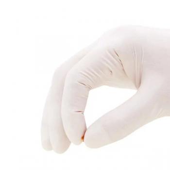 Disposable latex gloves