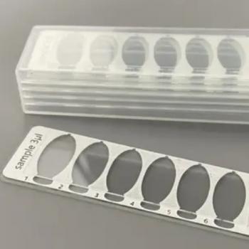 Disposable six cavity slide