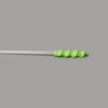 Big spiral catheter with big handle, total length of 58cms