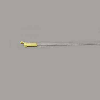 Conic foam catheter with handle