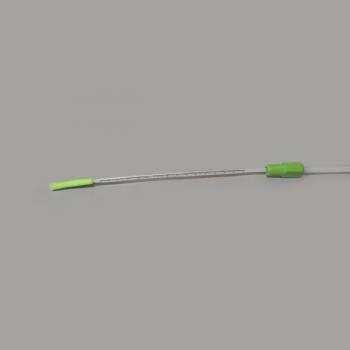 Foam catheter with cut handle + intra-uterus probe with graduation