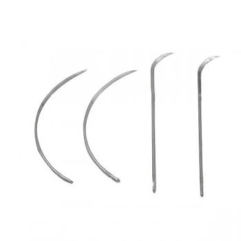 Suture needle, 1/2 circle, straight