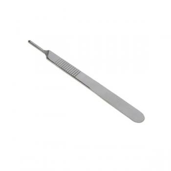 Scalpel handle for scalpel blade number 3