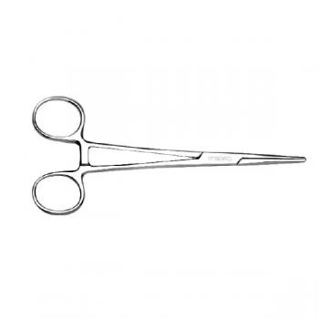 Hemostatic forceps, straight type